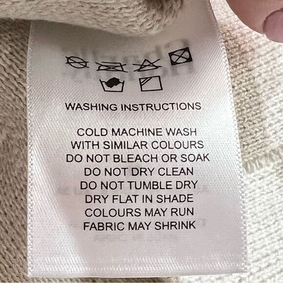 Charlie Holiday Grid Avalon Skirt tan and cream sweater skirt NWT - Picture 8 of 14